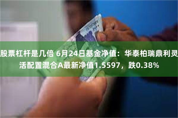 股票杠杆是几倍 6月24日基金净值：华泰柏瑞鼎利灵活配置混合A最新净值1.5597，跌0.38%