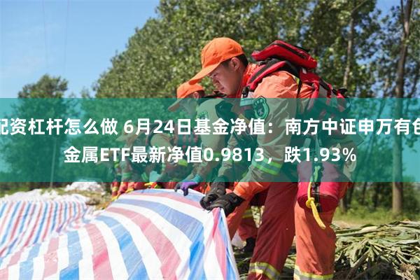 配资杠杆怎么做 6月24日基金净值：南方中证申万有色金属ETF最新净值0.9813，跌1.93%