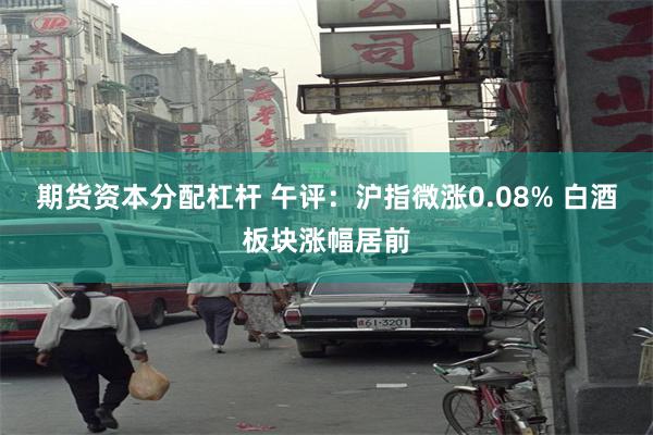 期货资本分配杠杆 午评：沪指微涨0.08% 白酒板块涨幅居前