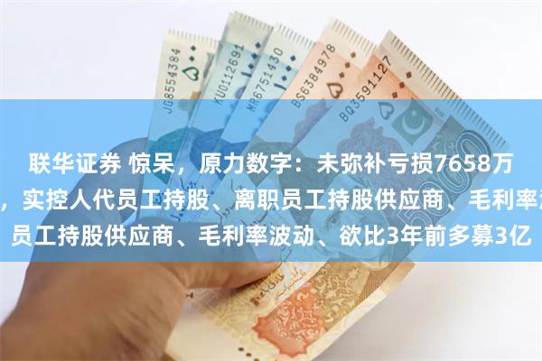 联华证券 惊呆，原力数字：未弥补亏损7658万、高中学历小舅子任董秘，实控人代员工持股、离职员工持股供应商、毛利率波动、欲比3年前多募3亿