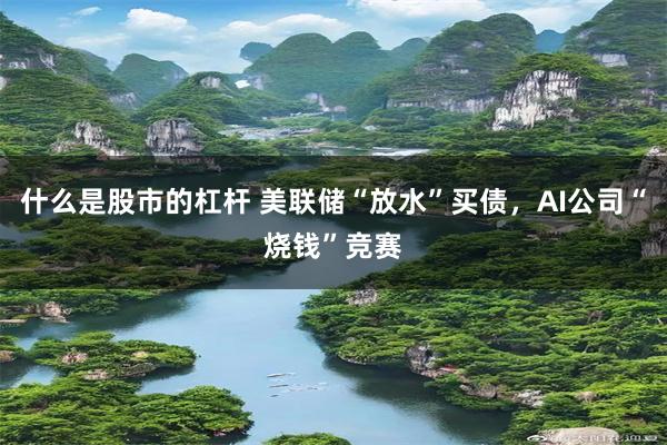 什么是股市的杠杆 美联储“放水”买债，AI公司“烧钱”竞赛